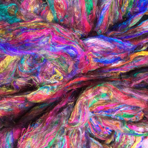 Recycled Sari Silk Tops - Multi Coloured
