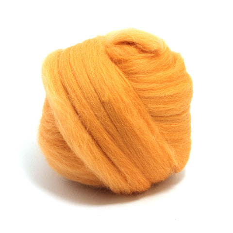 Peach Dyed Merino Tops