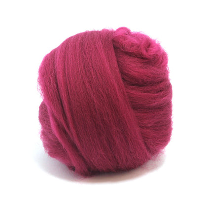 23 micron dyed merino tops