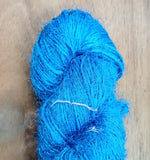 Recycled Handspun Sari Silk Yarn - Solid Colours