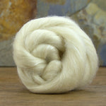 White Blue Faced Leicester + Tussah Silk