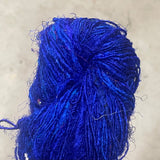 Recycled Handspun Sari Silk Yarn - Solid Colours