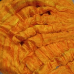 Recycled Sari Silk Tops - Orange