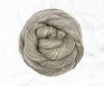 Yak/Mulberry Silk/Polwarth Blended Tops