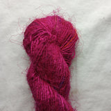Recycled Handspun Sari Silk Yarn - Solid Colours