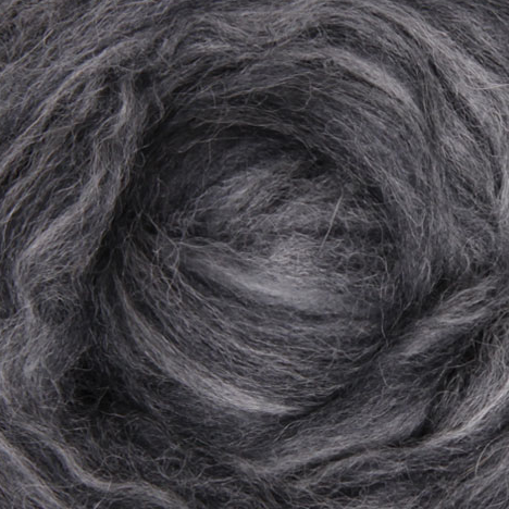 Granite Alpaca/Merino Blended Tops