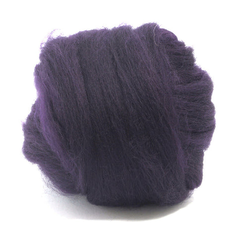 Aubergine Dyed Merino Tops