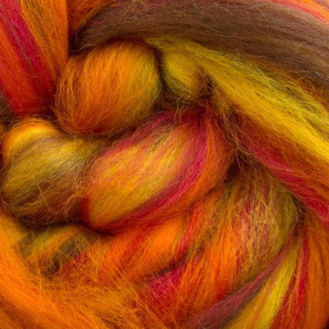 Merino Blended Tops - Blaze