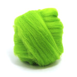 Chartreuse Dyed Merino Tops