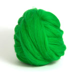 Emerald Dyed Merino Tops