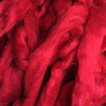 Recycled Sari Silk Tops - Red