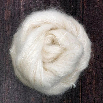 Undyed Silk and Merino Yarn