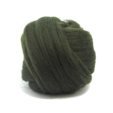 Moss Dyed Merino Tops