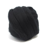 Raven Dyed Superfine Merino Tops