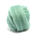 Teal Dyed Merino Tops