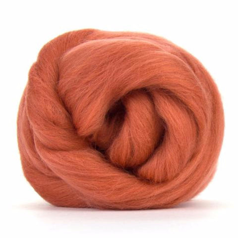 Terracotta Dyed Merino Tops